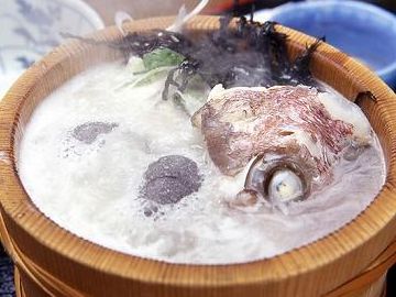 美野幸・石焼き鍋の鯛