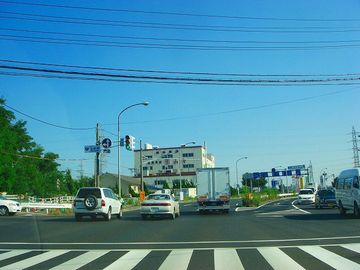 現在の『紫雲橋』交差点