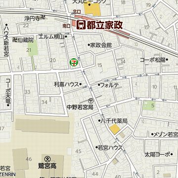 東京にいたとき、中野区若宮というところに住んでたことがあるんです
