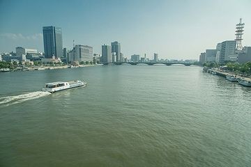 現在の信濃川は、河口近くでも300メートルくらいでしょうか