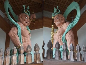 左右の両端に立ってるのが仁王さまですね?