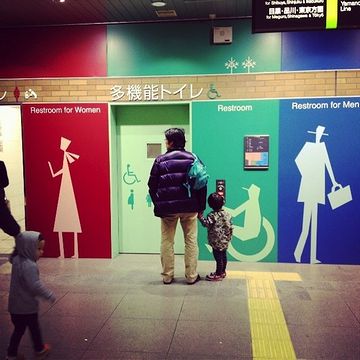 東京・恵比寿駅トイレ