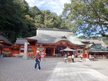那智熊野大社の境内
