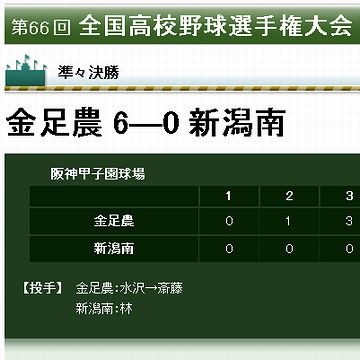 金足農業に負けて、準決勝に進めなかったわけ