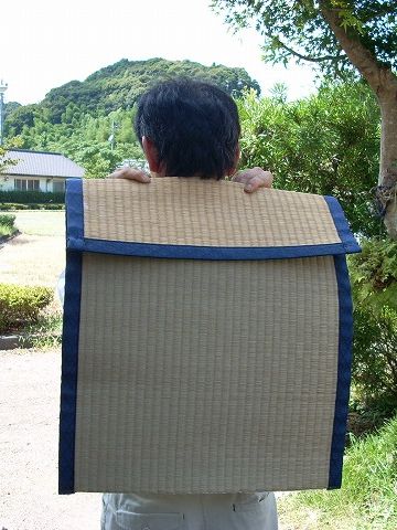 『横手ゴザ』と云う、日除け用のゴザだそうです