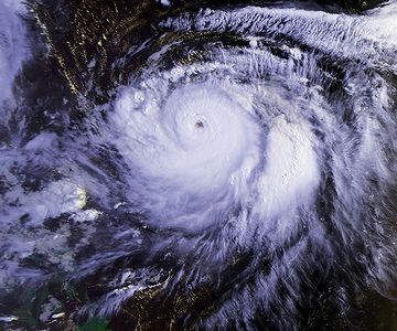 宇奈岐日女神社を襲った台風19号