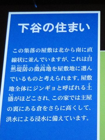 「下谷(したや)」説明書き