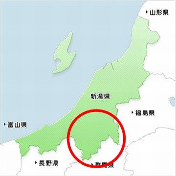 新潟県の形を魚に例えると