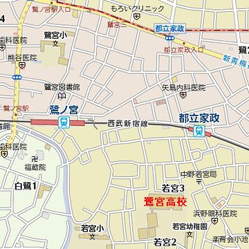 隣の『鷺ノ宮駅』からでも、徒歩6分程度です