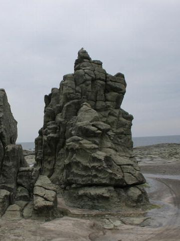 千畳敷入り口にある『大仏岩』?