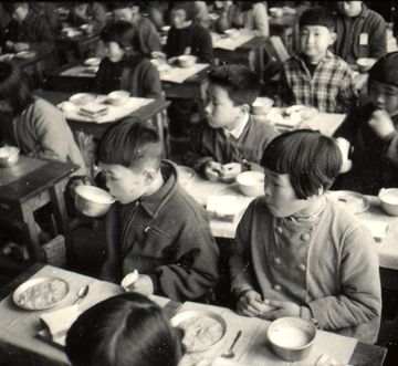 叔父の話から、脱脂粉乳の給食の話題になったんだよ
