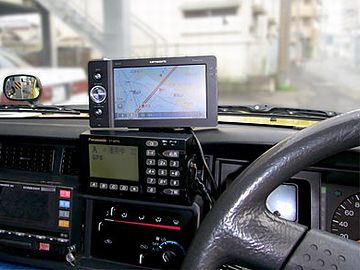タクシーのナビは進化してる