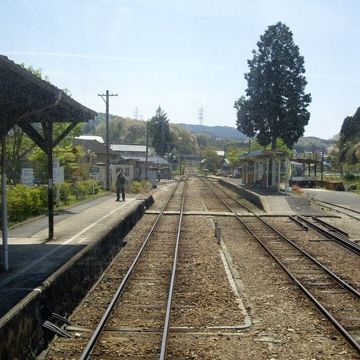 明知鉄道(旧国鉄・明知線)『岩村駅(岐阜県恵那市)』
