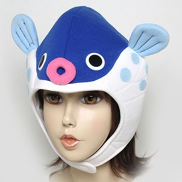 かぶりもののフグより、中の人形の方が気になります