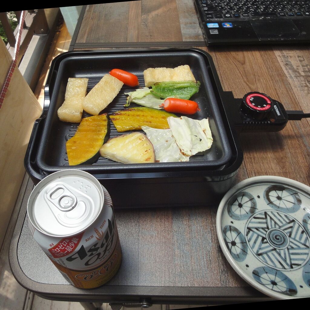 精霊馬・斜めから