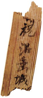 「沼垂城(ぬたりのき)」木簡