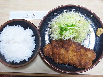 『かつ力（新潟市中央区米山）』さんの“とんかつ定食”