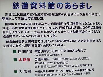 新津鉄道資料館