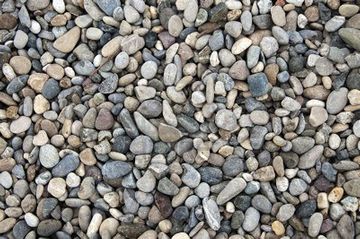 砂利は、角が丸くなってるでしょ
