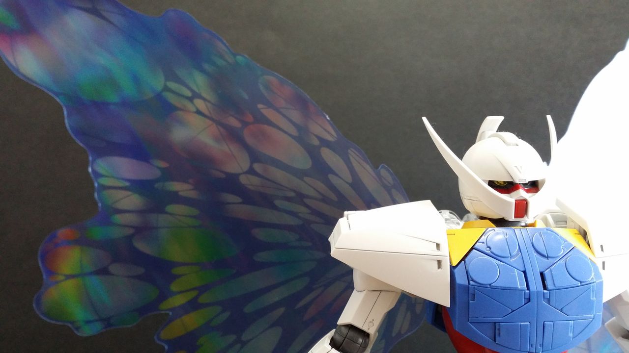 Mg 1 100 ターンエーガンダム用拡張エフェクトユニット 月光蝶 かっこいいポーズで撮りたい
