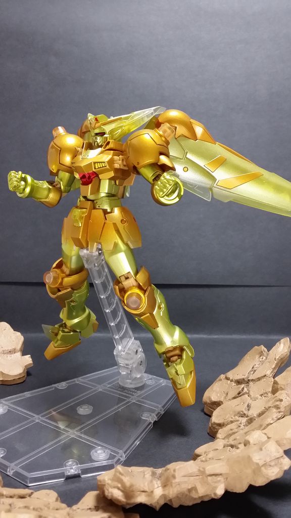 ROBOT魂 マスターガンダム 明鏡止水Ver. 前半 : かっこいいポーズで