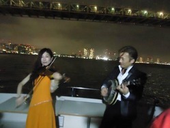 みきすわクルーズ野外演奏