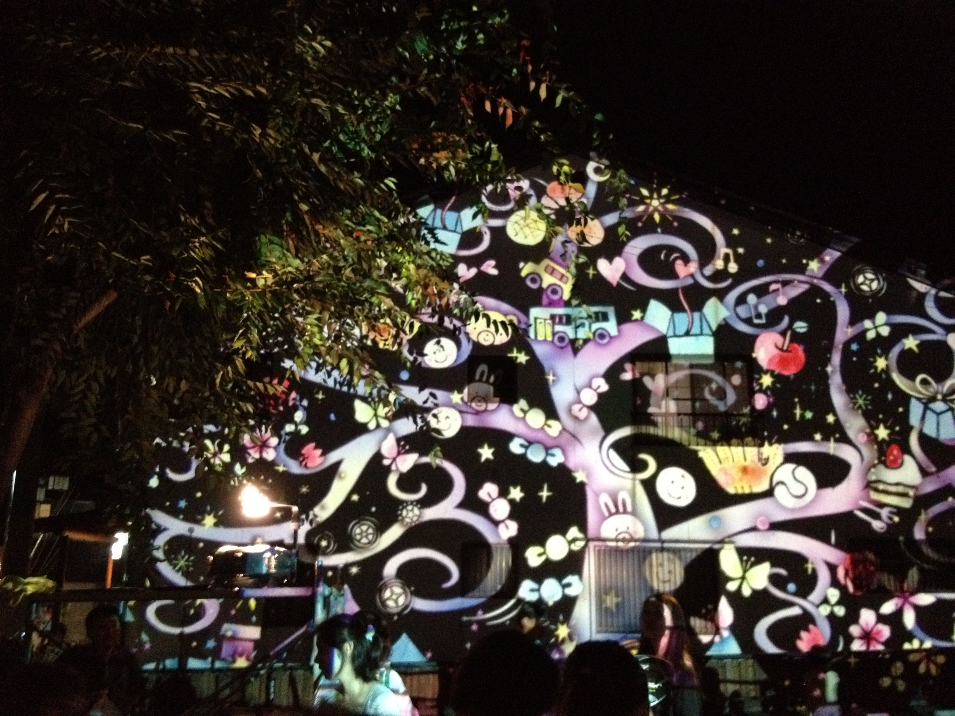 内子笹祭りで初の幻灯 光の影絵 ちびっこ和太鼓サークル 和奏 わかな 内子笹祭りで初の幻灯 光の影絵 ちびっこ和太鼓サークル 和奏 わかな