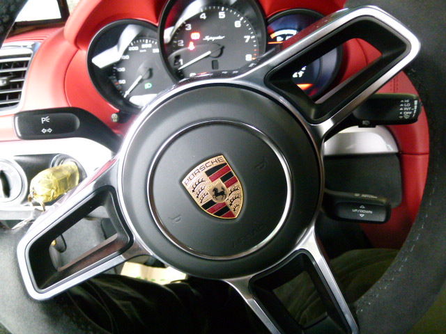 ポルシェ981ケイマンS スイッチコントロール ポルシェ981ケイマンS スイッチコントロール