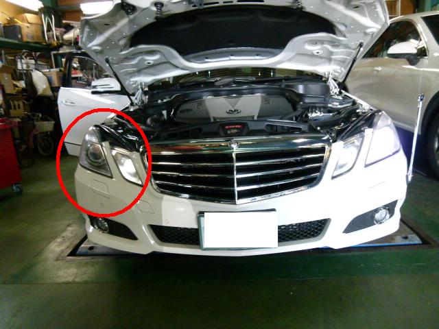 ベンツ ｗ２１２ ｅ３５０ 右ロービーム点灯しない オンライン作業は全てｍａｘｉｓｙｓｅｌｉｔｅにてｏｋ 株式会社小田オートの車屋日記