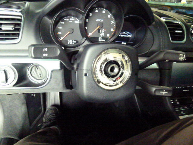 2020年 ポルシェ718ケイマン ステアリングコラム純正部品ポルシェ 718