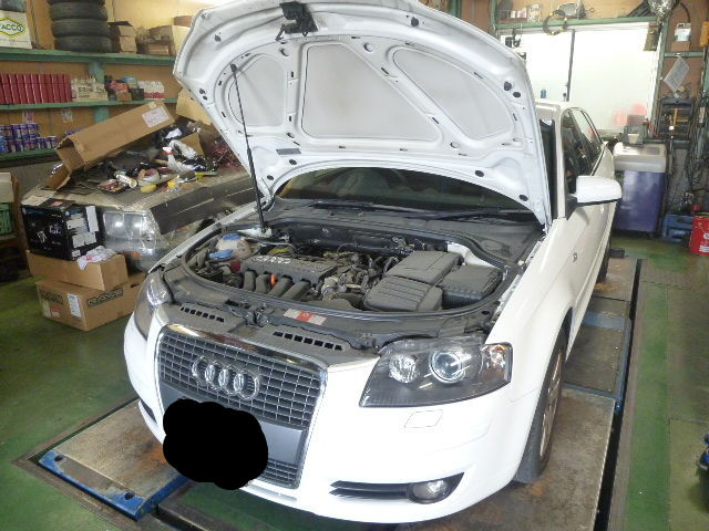 アウディーａ3 オイル交換 イスズエルフにワンセグチューナー取付 株式会社小田オートの車屋日記