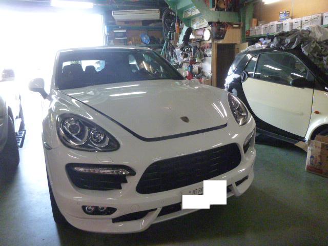 ポルシェ ９５８カイエン アイドリングストップラストモード シートベルト警告音キャンセルなど施工 株式会社小田オートの車屋日記