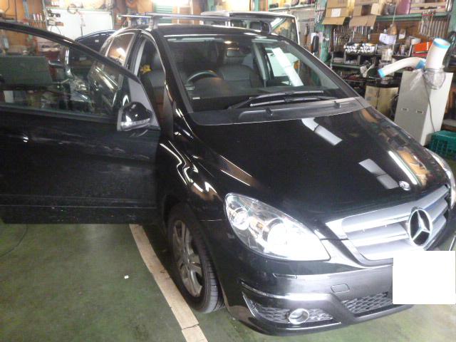 ベンツ W245 Bクラス エンジンチェックランプ点灯など
