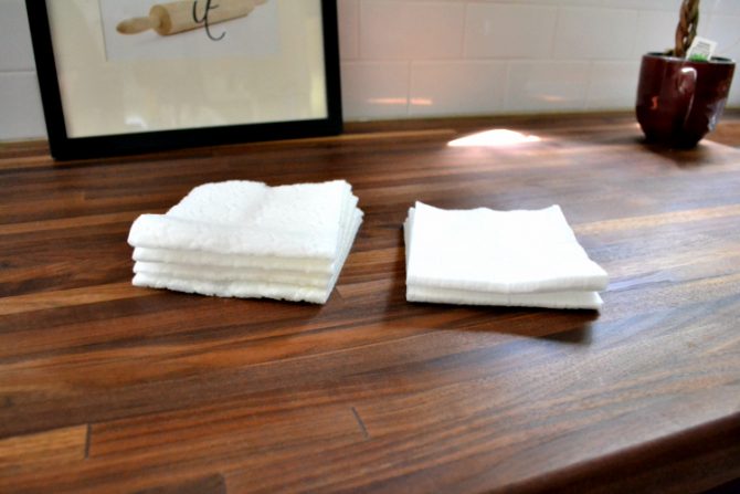  So sánh kích thước khô của Swiffer 