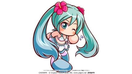 実況パワフルサッカーに水着ミクさん