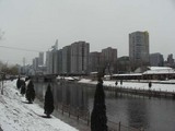 北京の雪景色