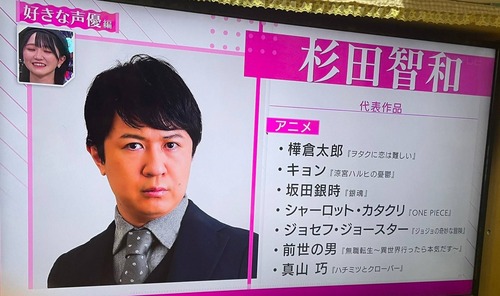 声優 テレビスタッフ 杉田智和の代表作 これでええやろｗｗｗ 5chアニメまとめのまとめ