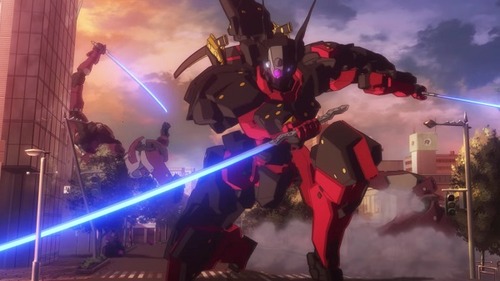 ロボット物アニメで武装に刀が出ると一気に冷める・・・