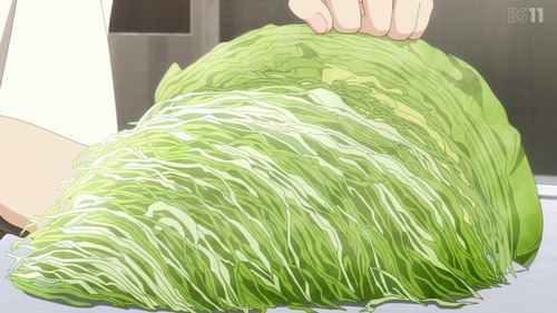 今期アニメのキャベツの作画、凄すぎる