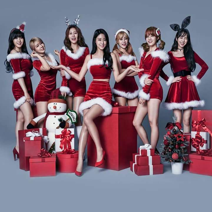クリスマスっぽいガールズグループたくさん ぱんちゃぱんちゃ クリスマスっぽいガールズグループたくさん ぱんちゃぱんちゃ