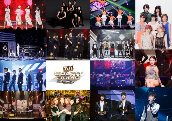 M COUNTDOWN No.1 Artist of Spring 2014