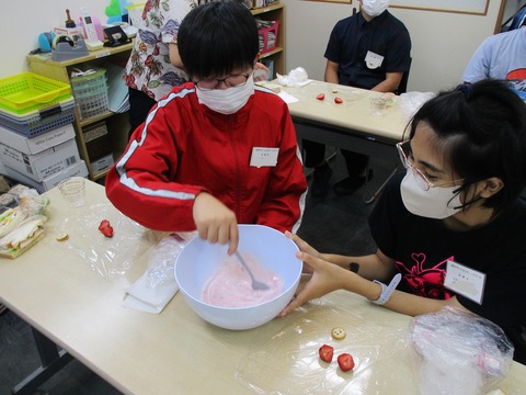 フルーチェ盛付２