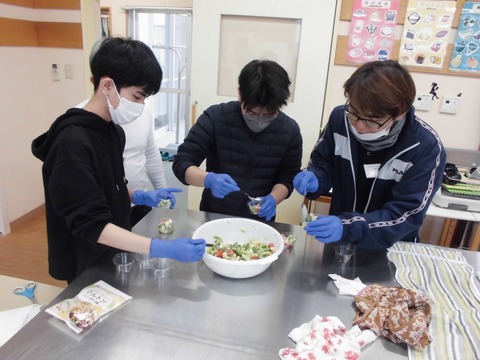 クリスマスサラダ (3)