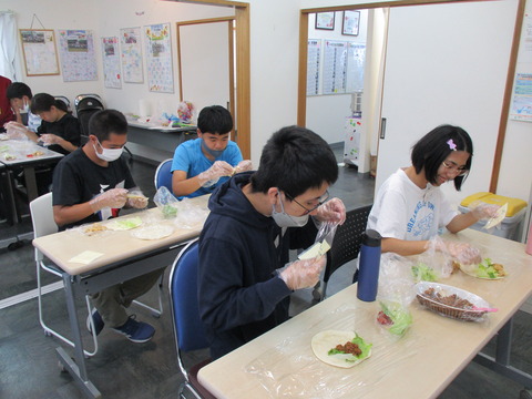 トルティーヤ包み