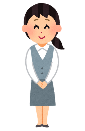 事務スタッフ　イラスト