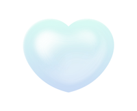 透明ハートみずいろ