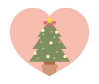 クリスマスツリーイラスト素材