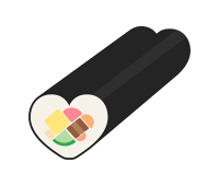 ハート型恵方巻