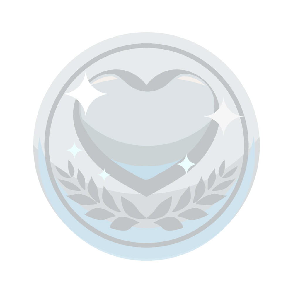 メダルコインのイラスト素材 金 銀 銅 ハートの素材屋