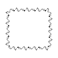 四角いフレーム素材